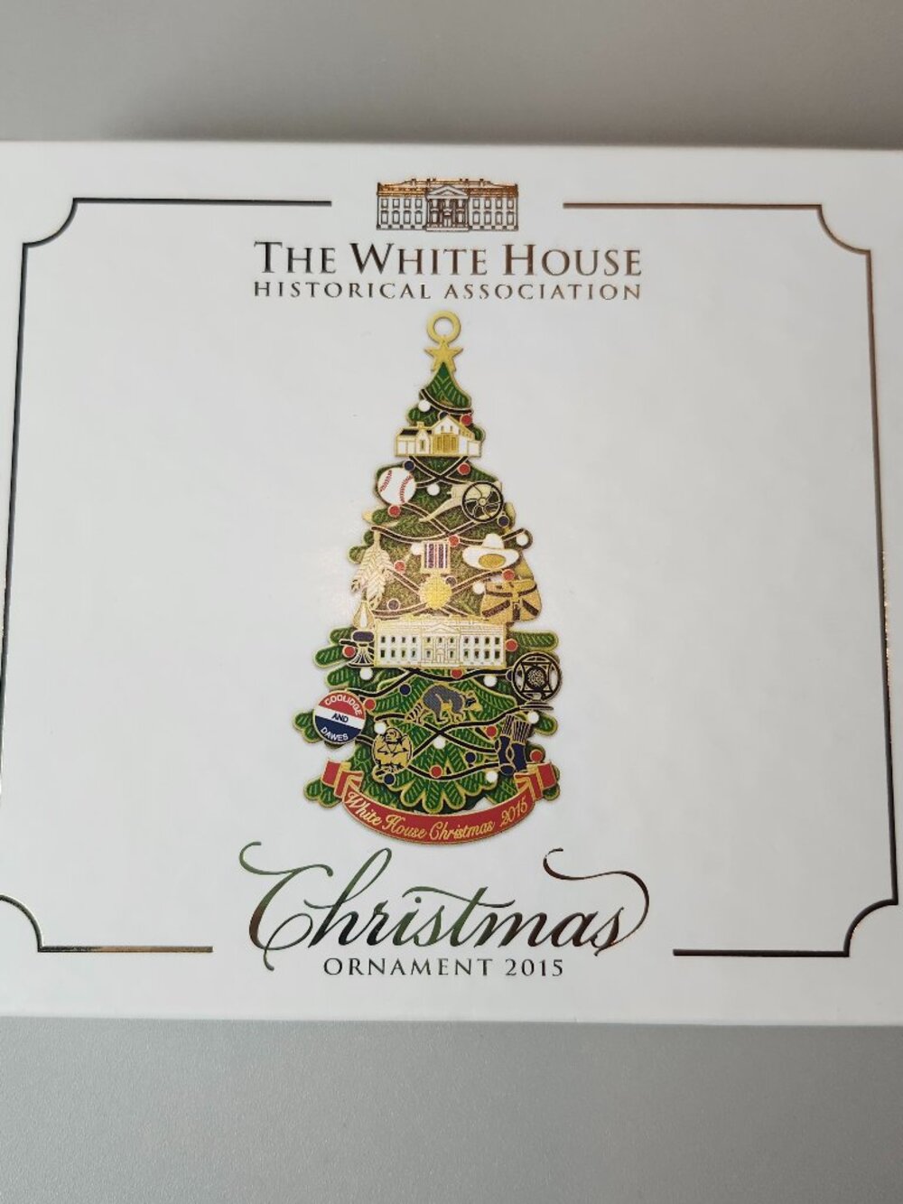 The White House Historical Association Christmas Ornament 2015